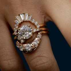 Marrow Fine Sammi's Favorites | Wedding Bands^White Diamond Crescendo Stacking Band