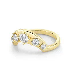Marrow Fine Sammi's Favorites | Wedding Bands^White Diamond Crescendo Stacking Band