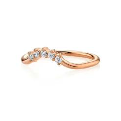 Marrow Fine Sammi's Favorites | Wedding Bands^White Diamond Crown Ring | Small Diamond Headdress for Engagement Ring