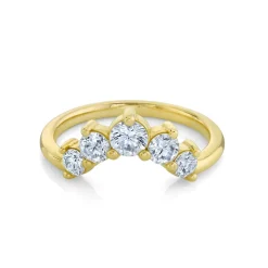 Marrow Fine Sammi's Favorites | Wedding Bands^White Diamond Headdress Jacket - Alternative Bridal Stacks