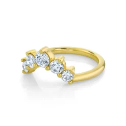 Marrow Fine Sammi's Favorites | Wedding Bands^White Diamond Headdress Jacket - Alternative Bridal Stacks