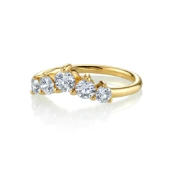 Marrow Fine Wedding Bands | Rings^White Diamond Headdress Jacket - Alternative Bridal Stacks