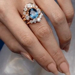 Marrow Fine Wedding Bands | Rings^White Diamond Headdress Jacket - Alternative Bridal Stacks