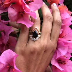 Marrow Fine Sammi's Favorites | Wedding Bands^White Diamond Headdress Jacket - Alternative Bridal Stacks