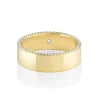 Marrow Fine Men's Bands | Wedding Bands^White Diamond Parker Band - 6mm
