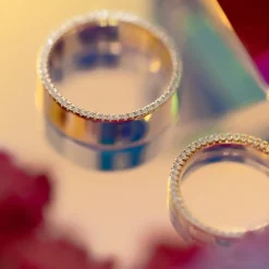 Marrow Fine Men's Bands | Wedding Bands^White Diamond Parker Band - 6mm