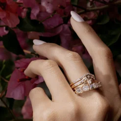 Marrow Fine Wedding Bands | Rings^White Diamond Quinn Wave Band