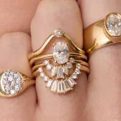 Marrow Fine Sammi's Favorites | Wedding Bands^White Diamond Sasha Ballerina Band