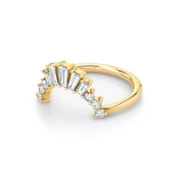 Marrow Fine Sammi's Favorites | Wedding Bands^White Diamond Sasha Ballerina Band