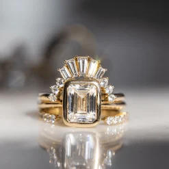 Marrow Fine Sammi's Favorites | Wedding Bands^White Diamond Sasha Ballerina Band