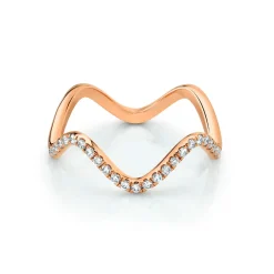 Marrow Fine Wedding Bands | Rings^White Diamond Squiggle Ring