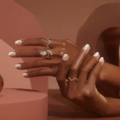 Marrow Fine Wedding Bands | Rings^White Diamond Squiggle Ring