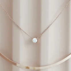 Marrow Fine Birthstone Collection | Most Gifted^White Diamond Sweet Nothings Choker