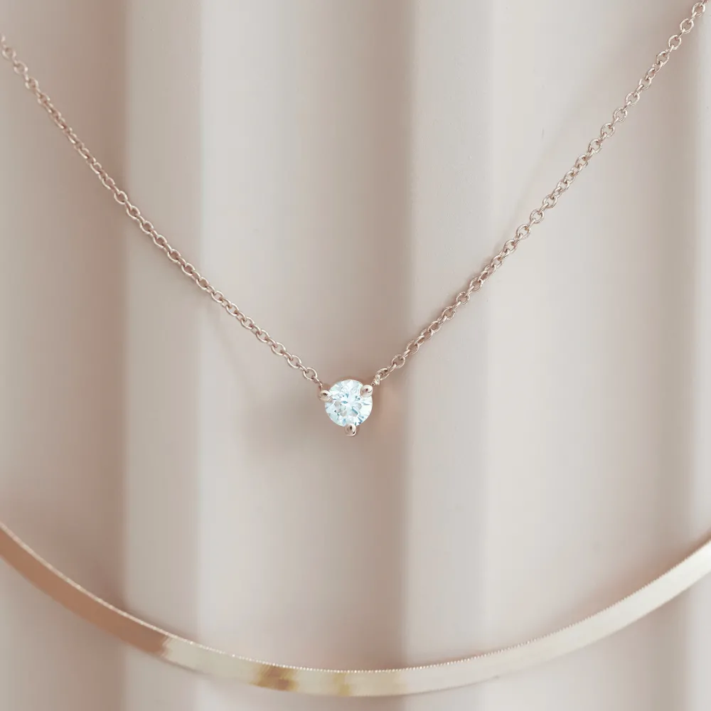 Marrow Fine Birthstone Collection | Most Gifted^White Diamond Sweet Nothings Choker