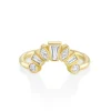 Marrow Fine Wedding Bands | Rings^White Diamond Victoria Bezel Ballerina Band
