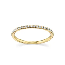 Marrow Fine Anniversary Gifts | Wedding Bands^White Diamond Whisper Half Eternity Band