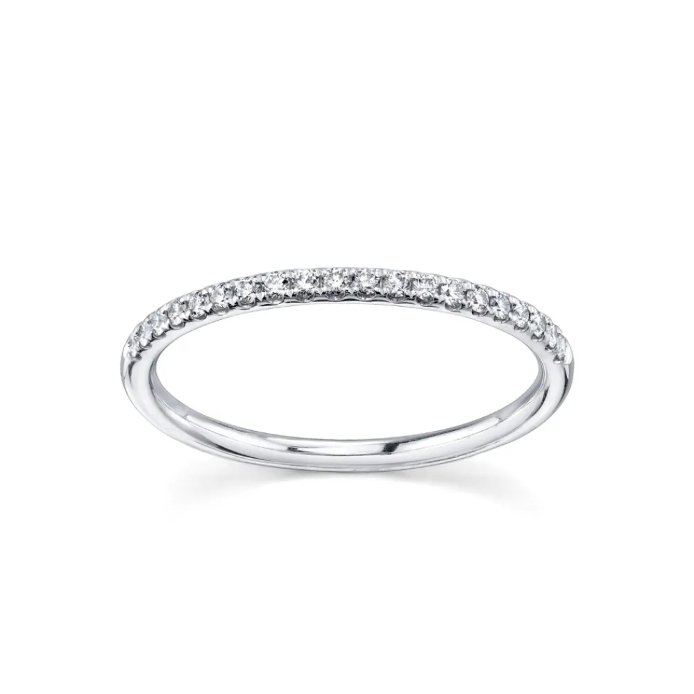 Marrow Fine Anniversary Gifts | Wedding Bands^White Diamond Whisper Half Eternity Band